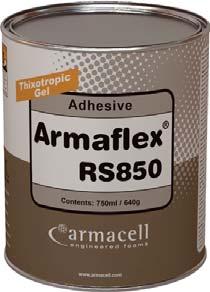 according to EN13501 Compatible with all Armaflex insulation products Provides structure borne noise reduction Installation training available able from