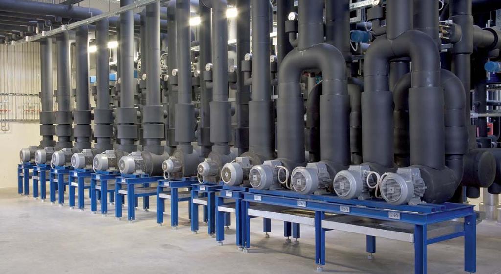 APPLICATION AREAS Application Areas REFRIGERATION, CHILLED WATER & AIR CONDITIONING SERVICES Chilled water air conditioning systems are used in applications that need large cooling capacity, such as