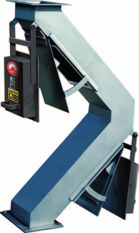 Gravity Feed Applications Magnets Along Side The Product Stream 5 Hump Magnets Hump magnets, sometimes referred to as Dog Leg magnets, are ideal for high volume gravity flow applications.
