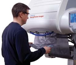 When combined with one of our Instapak molding systems, the SpeedyPacker Insight system can