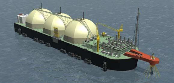 Floating Storage & Regasification Unit (FSRU) Proven Technologies Single Point Mooring conventional LNG transfer arms Moss spherical LNG storage tanks LNG regasification Page 10