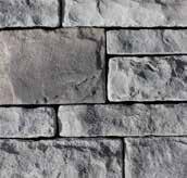 5 inches in thickness Quick Fit Ledgestone Multi stone panels with a rustic look for quick and ease of