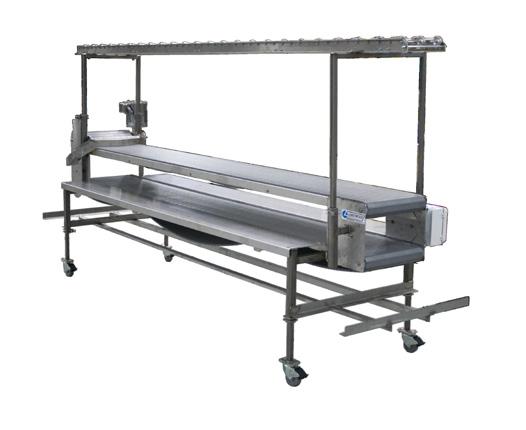 CASE PACKING DUAL LEVEL PACKING CONVEYORS FAST AND EFFICIENT CLAMSHELL CASE PACKING MADE EASY