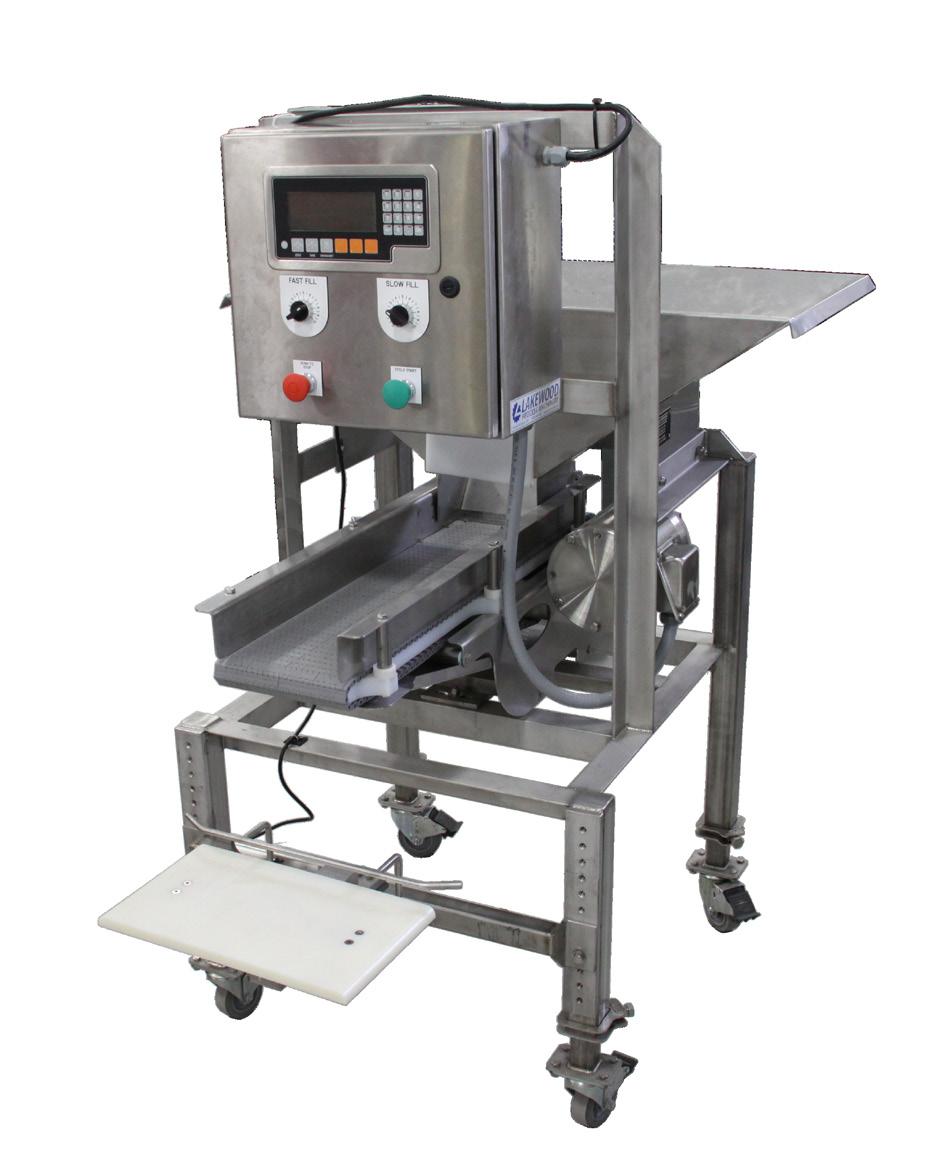BOX FILLING FRESH PACK BOX FILLERS EFFICIENT AND EASY-TO-OPERATE FRESH PACK BOX FILLING SYSTEMS SP Series Box Filler High-speed bulk-fill / Low-speed final-fill to ensure accuracy Controls mounted