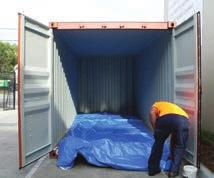 Service Forklift Loading Hide Pallets ¾ Height