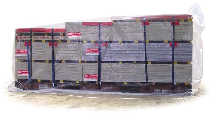 5M Container Cover PALLET COVERS Clear Plastic Pallet Covers 12300-12301 12302-12303 12315-12316 To suite 2.65M high (20ft) container. Black or Clear.