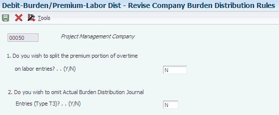 Setting Up AAIs for Burden and Premium Labor Distribution Note: If you are using a flexible chart of accounts and the object account is set to six digits, you must use all six digits.