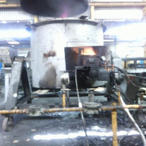 Cluster profile - Pune aluminium casting industries (i) Oil fired furnaces Skalner furnace: Most of the large and some of the medium scale-casting units are using skalner furnaces for melting