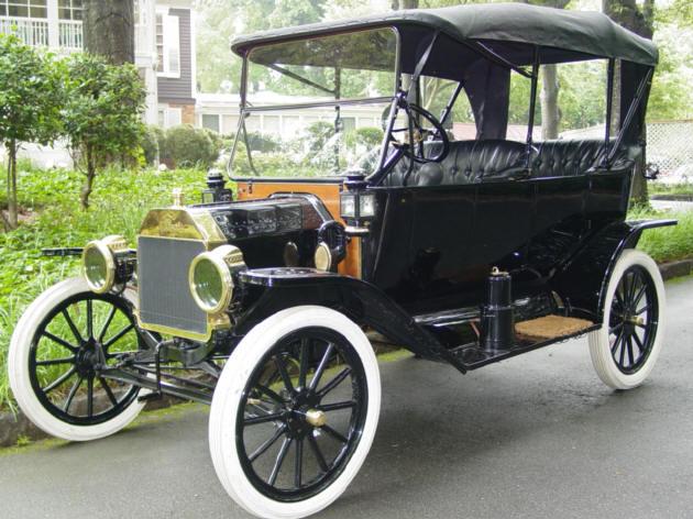 Model T Fords were powered by