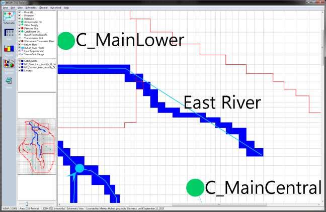 The method to choose depends on how accurate you digitized the rivers in the WEAP Schematic beforehand.