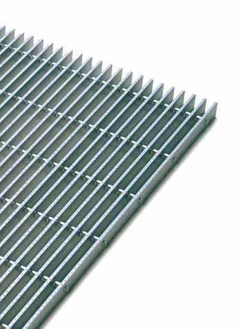 Methods of Assembly Algrip Slip Resistant Metal Bar Gratings are available in three distinct types of grating identified by their method of assembly.