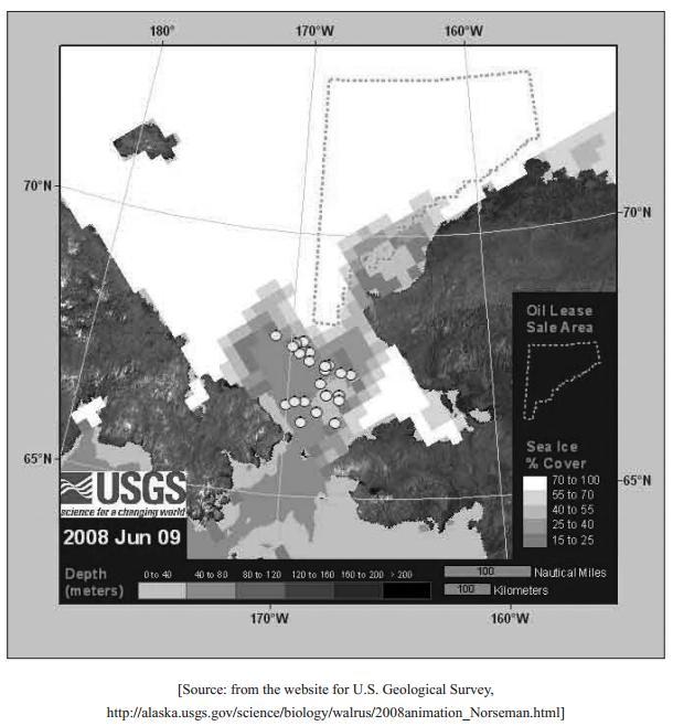 1. Walrus radio-tracking in the southern Chukchi Sea 2008 During the 2008 migration, researchers attached satellite radio-tags to 28 walruses in the southern Chukchi Sea region.