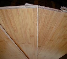 and pressed together into planks. The planks are typically 3 ½ wide, 5/8 thick and 3 to 6 long.