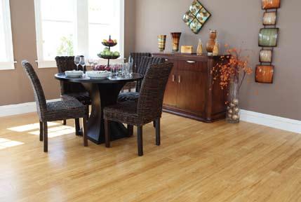 The finish carries a 25 year residential or 10 year heavy-use commercial warranty. Installation Installing Genesis Strand Woven Flooring is simple using the world best patented click system.