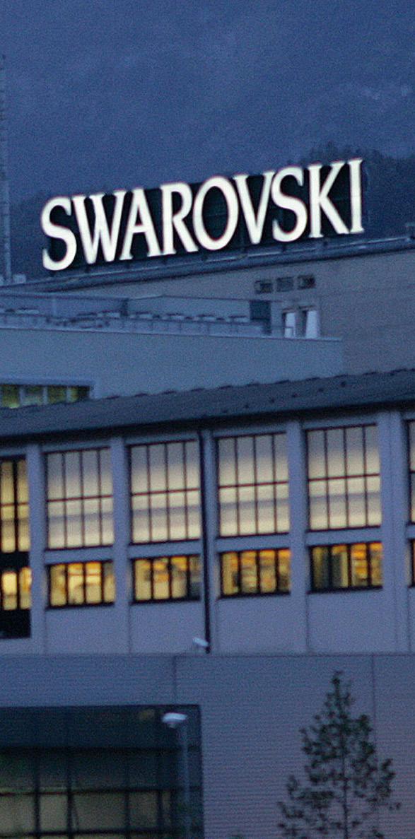 Swarovski Ensuring continuous process improvement and training The Swarovski business improvement strategy also calls for bringing teams across the company together on a regular basis to deliver