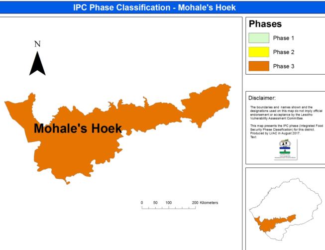 Figure 54: IPC classification in Mohale s Hoek 10.