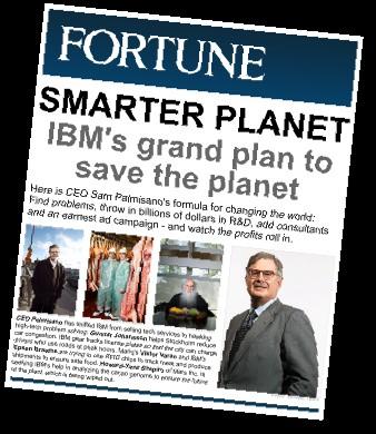 Let s build a Smarter Planet Infusion of Intelligence into