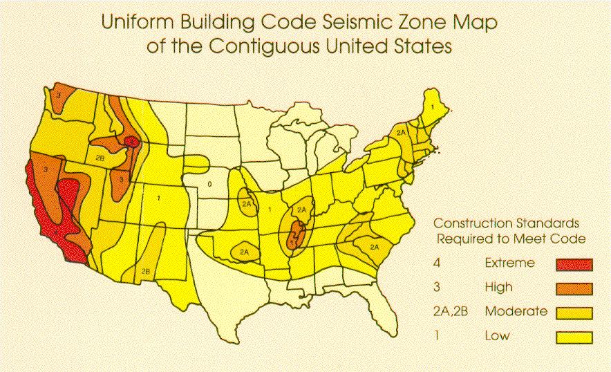 Seattle Public Library / Seismic Loads Base Shear (V) Uniform Building Code(1991) Goal Life Safety Zone (Z) Zone 3 =0.3 Seismic Load Base Shear V (F=MA concept) V=ZICW/Rw (C=1.