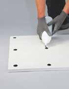 Generally, screws will be used for fixing to timber sub-floors and adhesive for concrete floors.