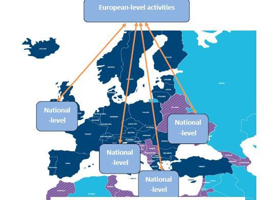 Complementarities between the European and the national level