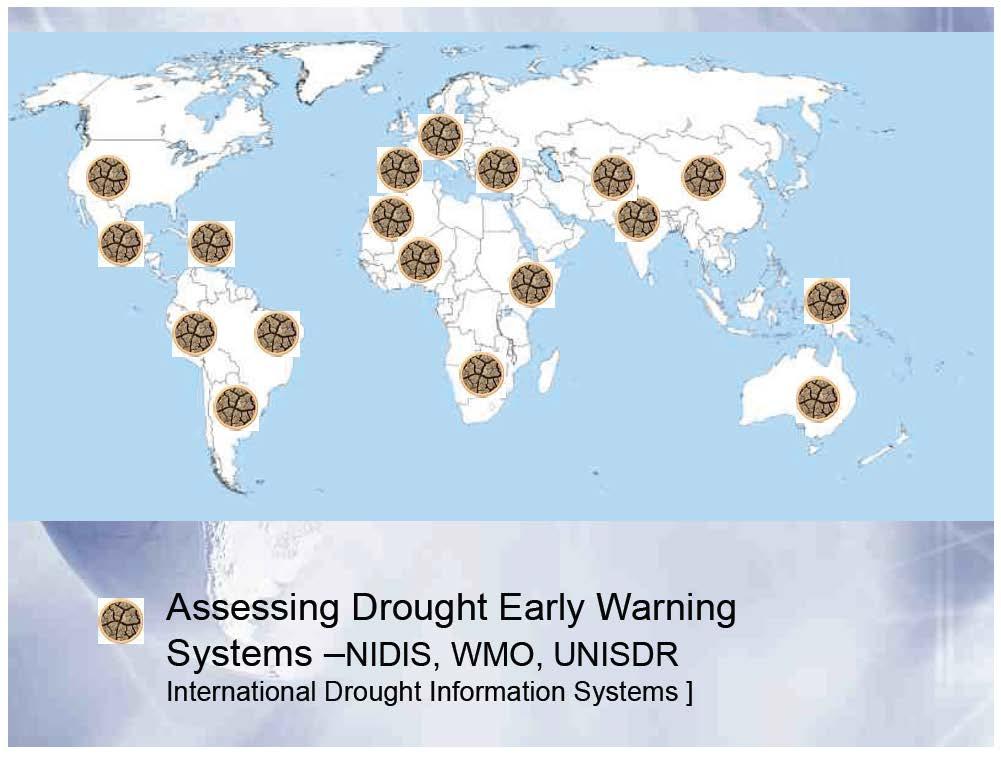 Drought management platforms - DMCs Global Drought Monitor (GDM): http://drought.mssl.ucl.ac.uk - UK, SPEI Global Drought Monitor: http://sac.csic.es/spei/map/maps.