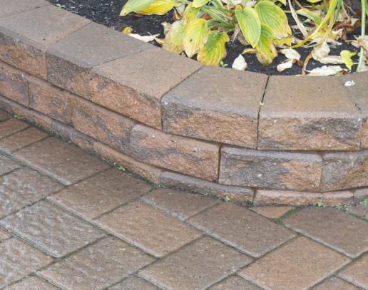 WEDGESTONE WEDGESTONE This is a true combination of versatility and easy installation two different pieces, a standard unit with a lock/key system on top, and a coping unit with a lock/key system on