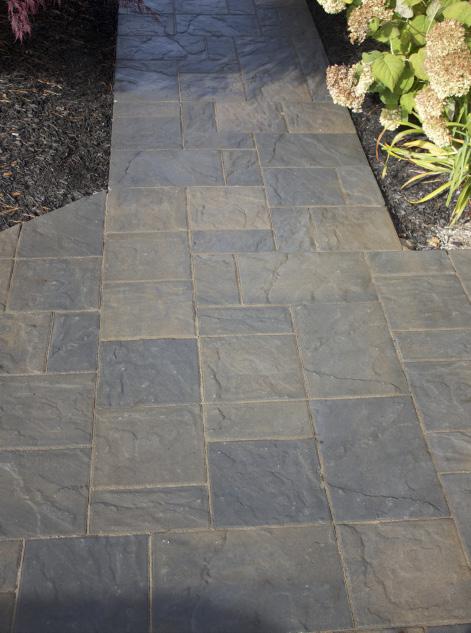 APPIAN Appian Stone will give your hardscape project the look of classic cut stone walkways with gentle texture and smooth clean lines. Appian will appeal to any hardscape design.