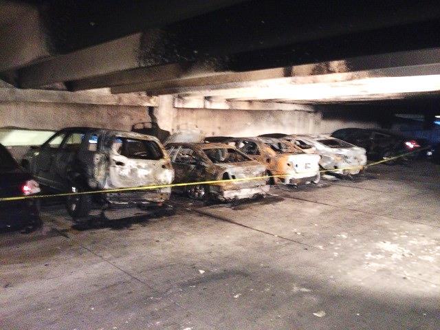 Vehicle Fires (Vehicle loss, Facility Structural Damage)