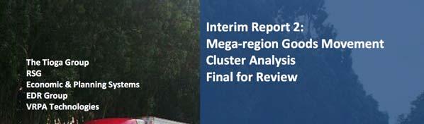 megaregional goods movement planning) Current draft Report