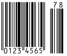 <ESC>#a30A<ESC>#a1C012345678901<ESC>#a0C These barcodes are used