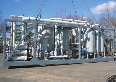5% to 99%). Combined with a process reaction event unit, all of the biogas is upgraded.