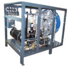 multiple-stage compressor is required to compress low-pressure RNG from the available biogas upgrading pressure (45 to 290 psig / 3-20 barg) to high pressure (approximately 3600 / 248 barg).