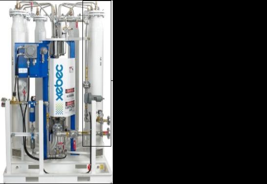 4.1 Kinetic PSA (kpsa) Xebec offers a unique proprietary technology for biogas upgrading plants.