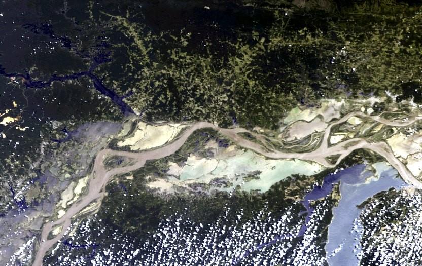 Primary production in floodplains and impact on CO2 emission Lago de Curuai Lago de Janauaca about 16 km²