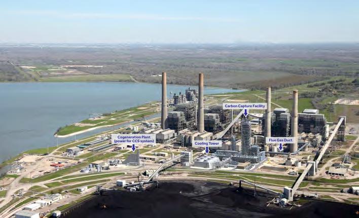 coal-fired power generation, oil sand upgrading and steel