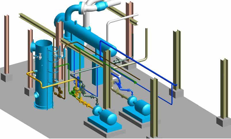 removed Unessential equipment isolation valves removed - Plot optimized to generate shortest pipe runs (located equipment under racks, revisited access ways) - Margin (equipment, pipe diameter,