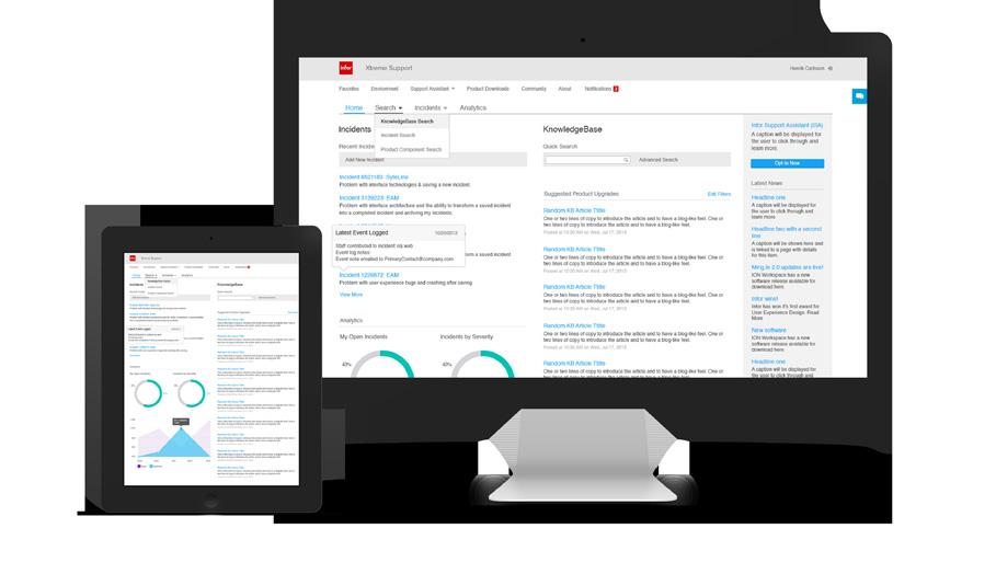 Infor Support Portal This all-in-one hub gives you instant access to everything available through Infor Support.