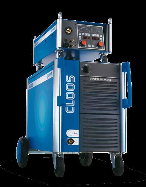 PULSE More power for pulsed arc welding The advantages of PULSE summarised: High capacity and variety Three capacity classes with five different welding processes Precision through technology Two