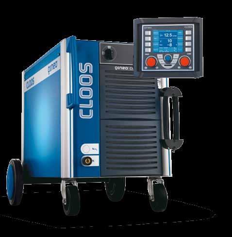 CHAMP CW Quantum leap in high-tech welding The advantages of CHAMP in overview 350 450 600 Ampere Ampere Ampere 60% ED Utmost Flexibility Free adjustment of the characteristic curves and control