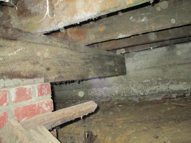 Photo 25: Beam bearing at interior