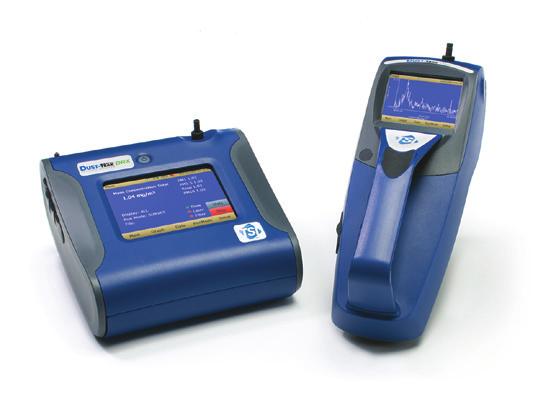 marks + Humidity measurement (Model 9545, 9565) + Available with optional articulating probe Model 9545 DUSTTRAK AEROSOL MONITOR Model