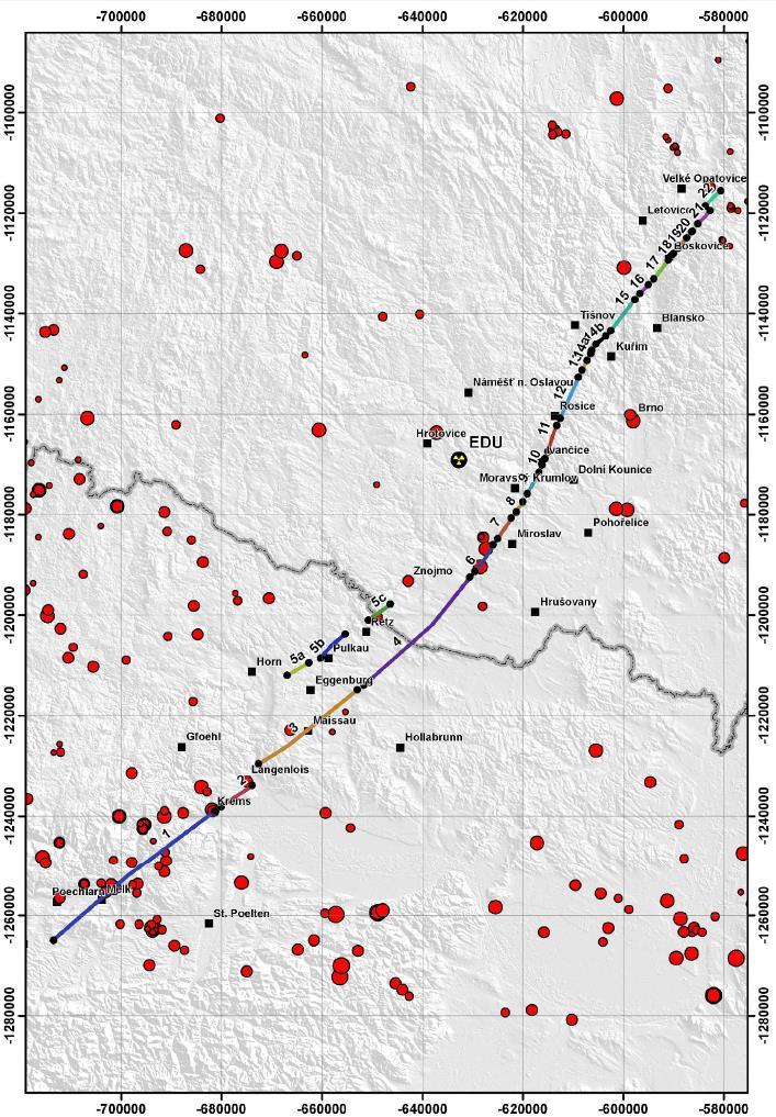 Czech Republic: Topic #1 Details NPP Dukovany Update of seismic hazard assessment in progress Assessment should account for the hazard contribution of the