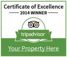 Certificate of Excellence To be eligible for TripAdvisor s Certificate of Excellence, your property must maintain an overall rating of four or higher (out of five), as reviewed by travelers on