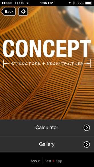 CONCEPT App Idea calculator for