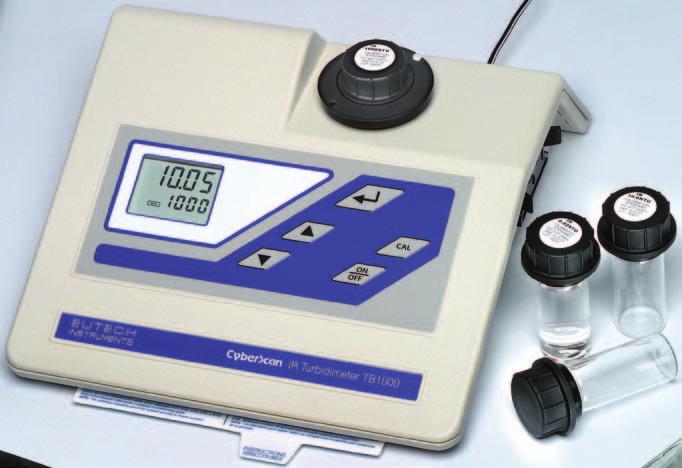 ISO 7027 compliant and equipped with automatic multi-point push button calibrations, Eutech s auto-ranging turbidity instruments are your assurance to high-quality full-range accuracy every time you