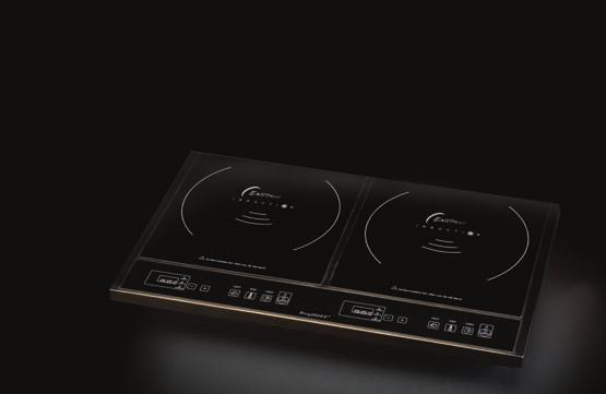 Professional induction cooktop 7 Multileve l p o w e r c o n t r o l w i t h i n d i c a t i o n l i g h t s ( C - 0 F / C -