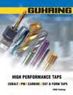 locations; quick turnaround For product details and the full offering of Guhring high-performance cutting tools, please