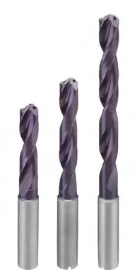 Drilling Series 277 (3xD), 279 (5xD), 0 (7xD) RT 00 X Carbide Drills High penetration, self-centering 0º X point nano-firex coated Reinforced straight shank Coolant through the tool Specialized