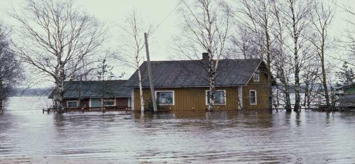 Flood damages in Finland Variation between years is a very large (3-20 M ) Agricultural damage reduce since 1899 (over 50 % to 10 %) Building damage increase since 1899 (5% to over 50 %)
