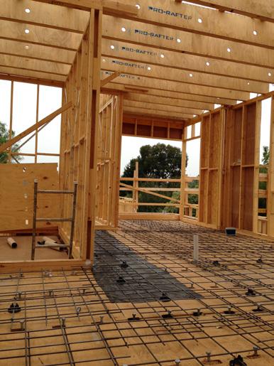 Advantages Reduced floor depths and joist sizes CNC-cut structural plywood also acts as permanent formwork Minimal propping required (typically mid-span only) Lighter structure, resulting in smaller
